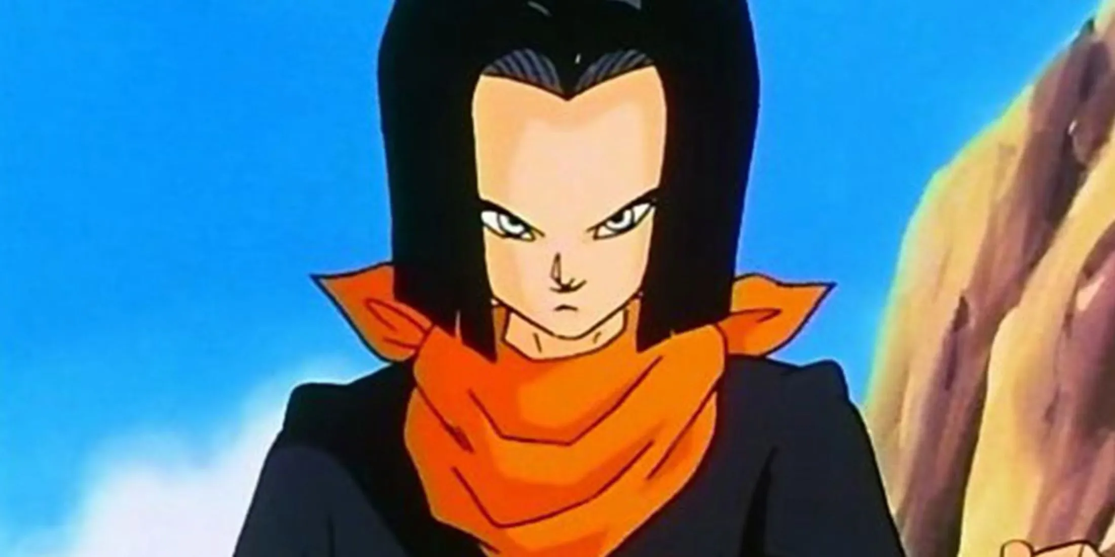 Android 17 trong Dragon Ball Z Super với phong thái điềm tĩnh