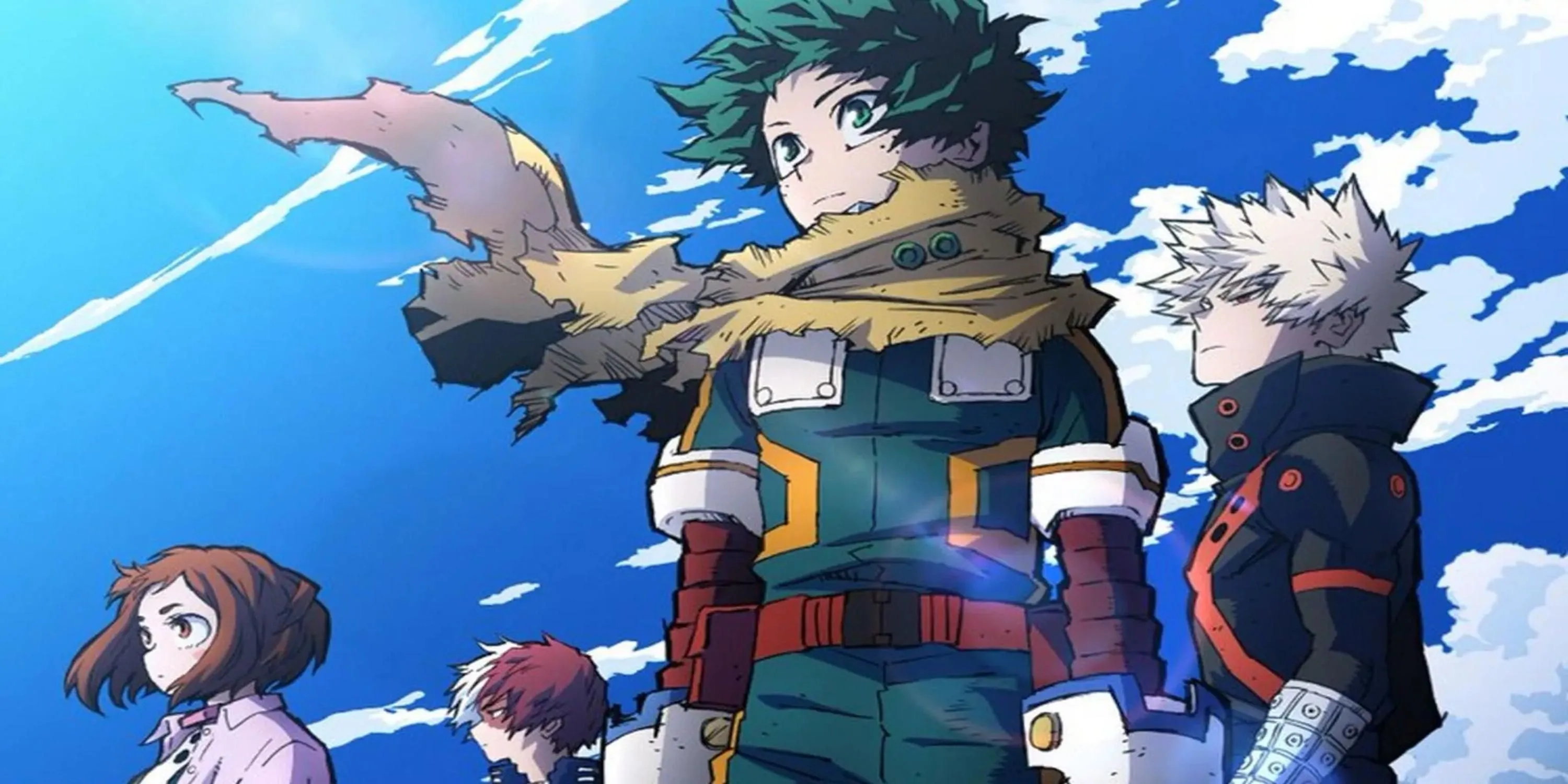Ảnh quảng bá mùa 7 My Hero Academia: Sự xuất hiện của Star and Stripe