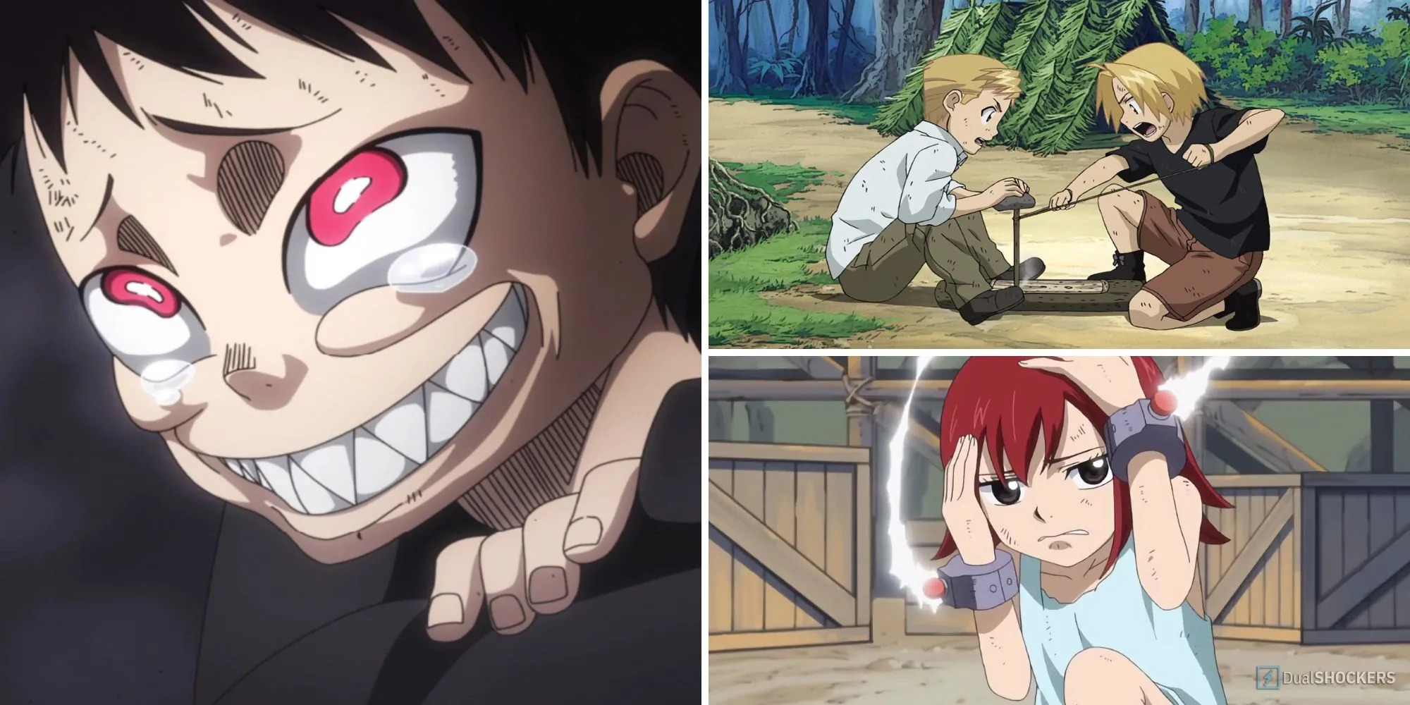 Anime heroes with sad childhoods feature image depicting characters from various anime
