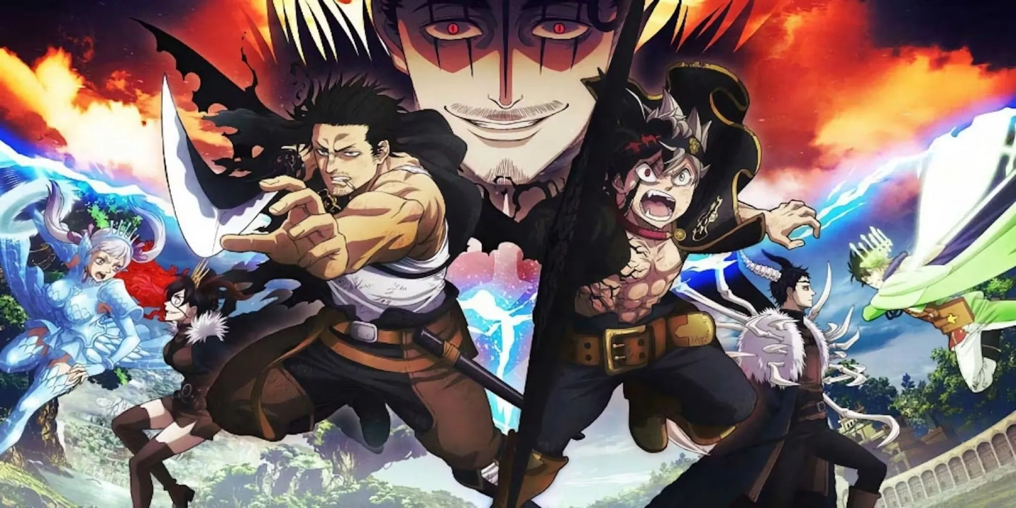 Asta trong trạng thái Devil Union trong Black Clover