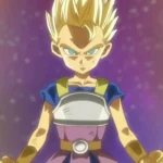 Cabba với bộ giáp Saiyan trong Dragon Ball Super