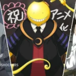 Các nhân vật Shikamaru, Koro-Sensei và Near, đại diện cho sự thông minh trong anime
