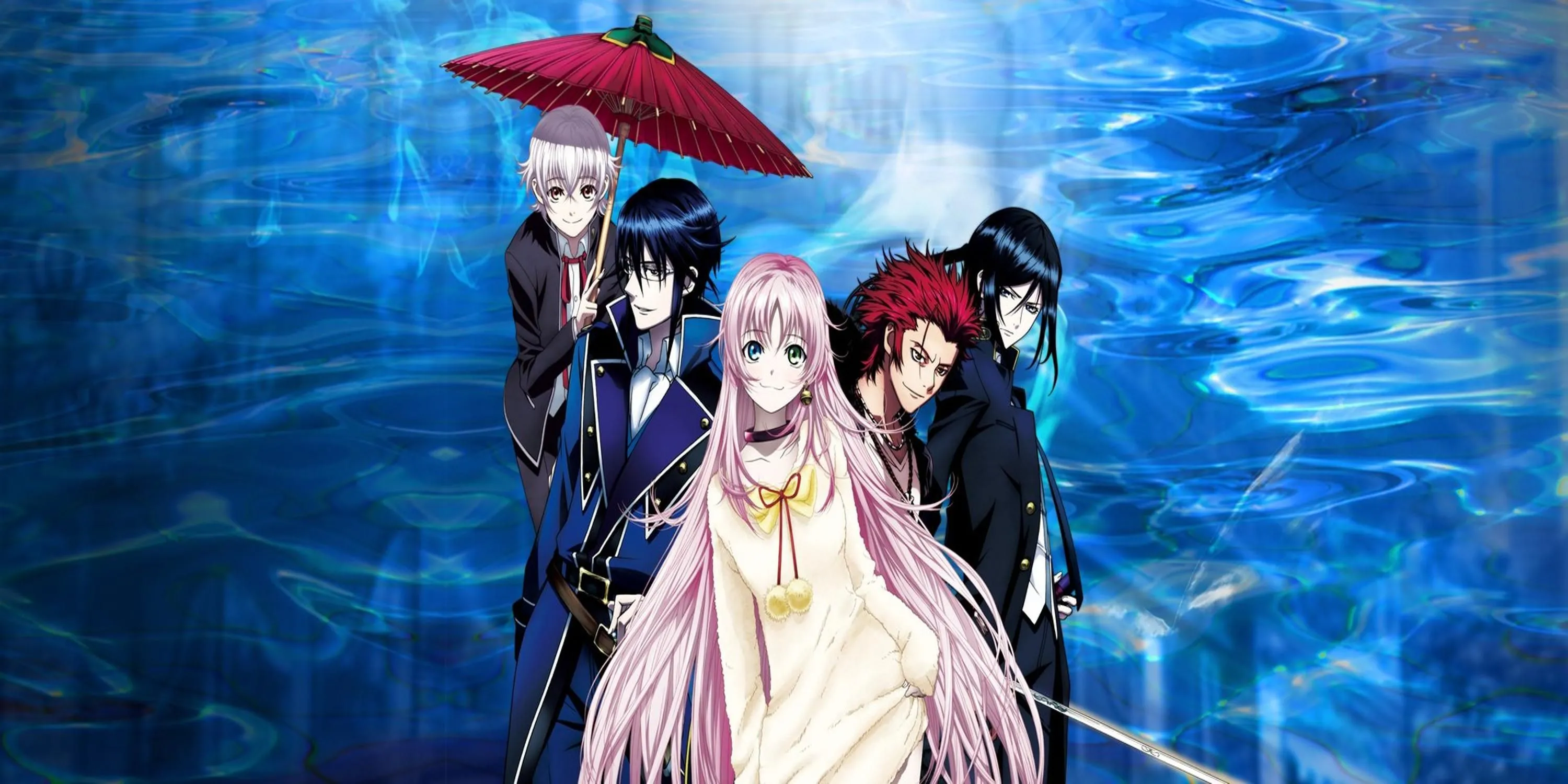 Các thành viên Red Clan HOMRA trong anime K