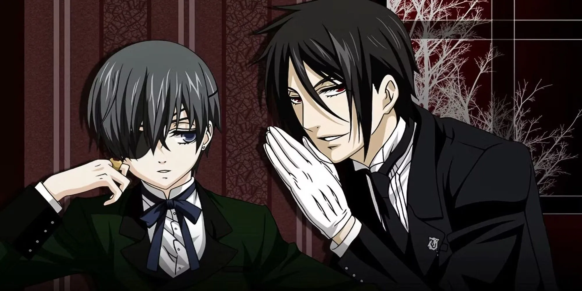 Ciel Phantomhive và Sebastian Michaelis trong Black Butler