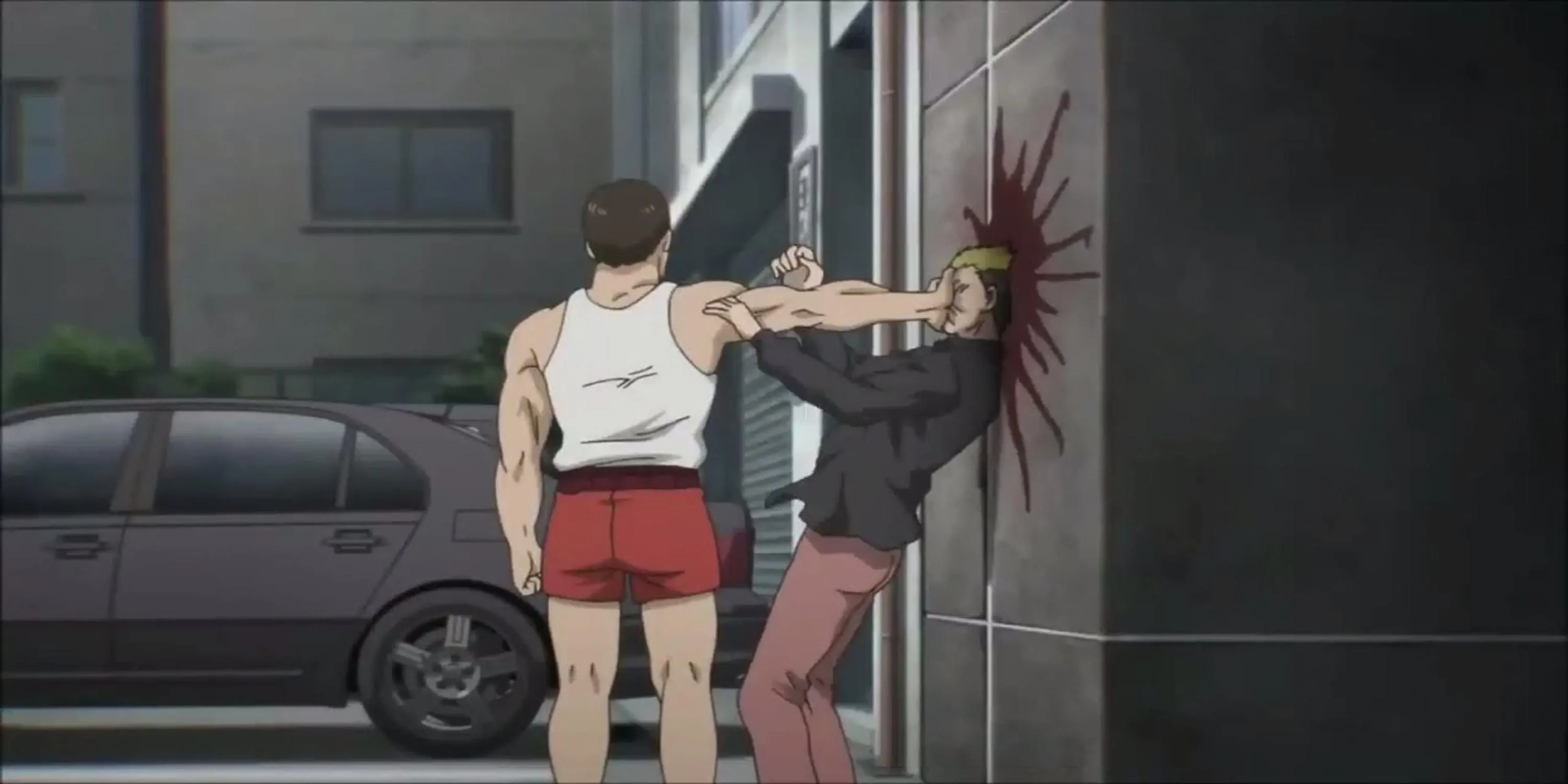 Gotou với cơ thể biến hình đối đầu băng Yakuza trong Parasyte: The Maxim