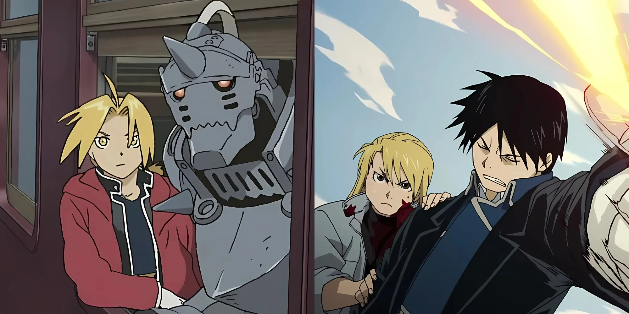 Hai anh em nhà Elric, Edward và Alphonse, nhân vật chính trong anime Fullmetal Alchemist Brotherhood có kết thúc trọn vẹn