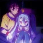 Hai anh em Sora và Shiro trong thế giới game Disboard của anime No Game No Life