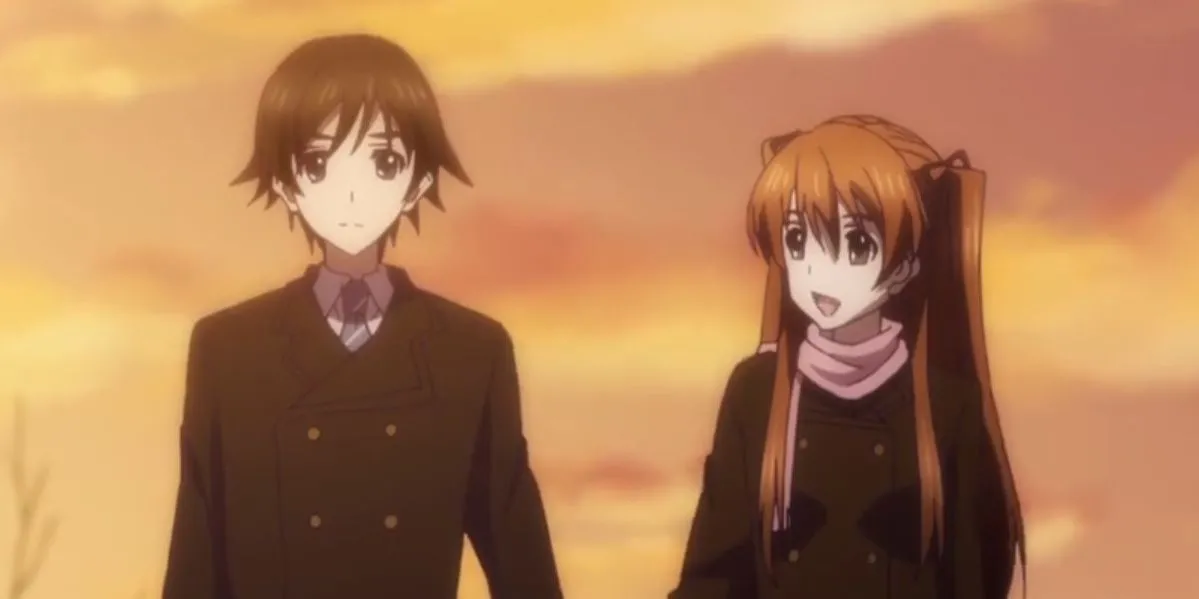 Haruki Kitahara và Setsuna Ogiso trong White Album 2