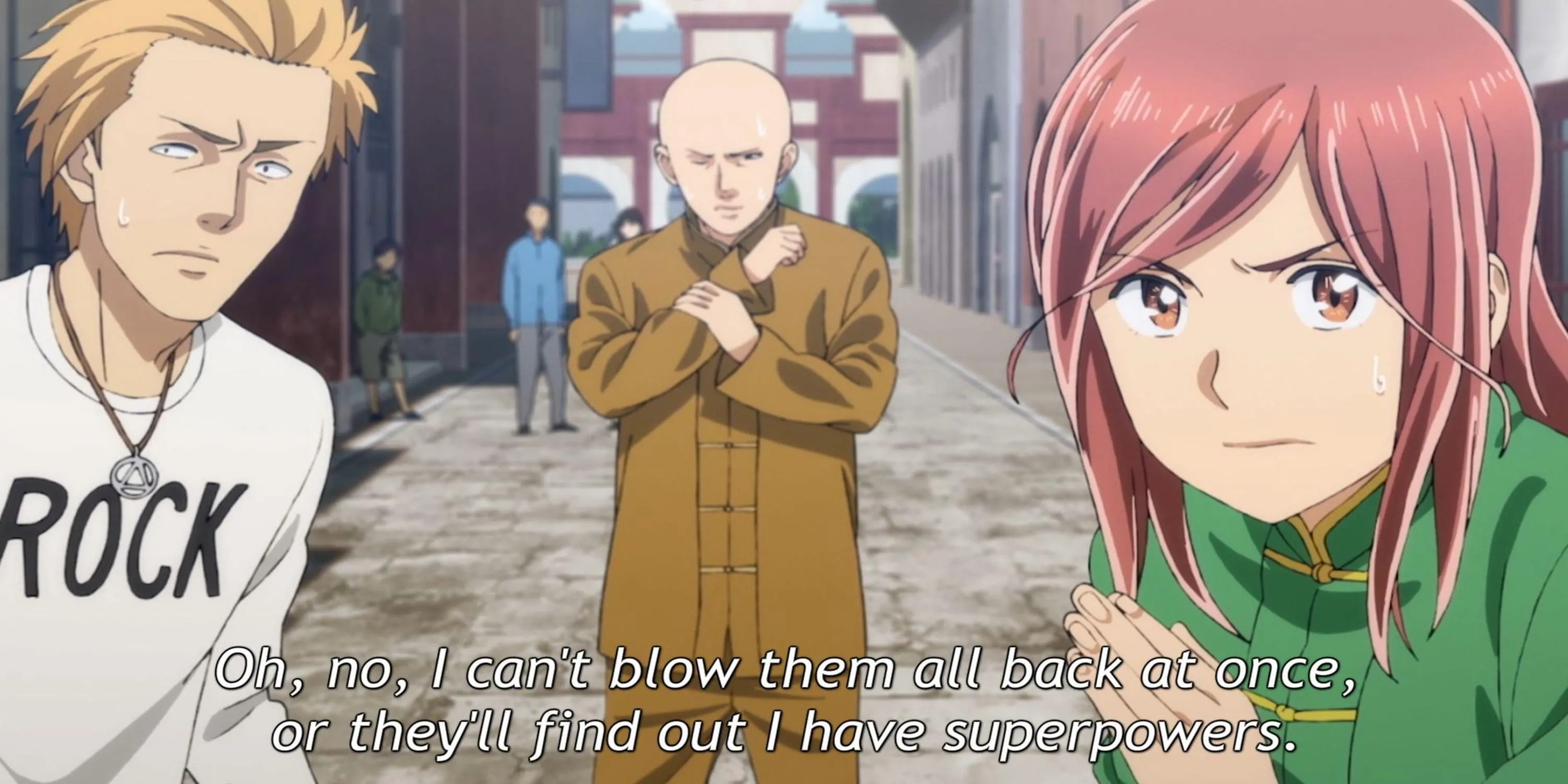 Hina và Nitta trong Hinamatsuri cho fan Yakuza