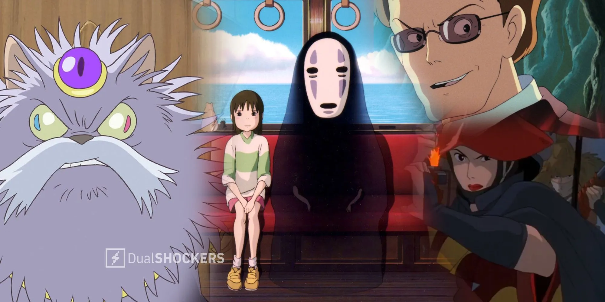 Hình ảnh các nhân vật phản diện nổi tiếng trong phim Studio Ghibli