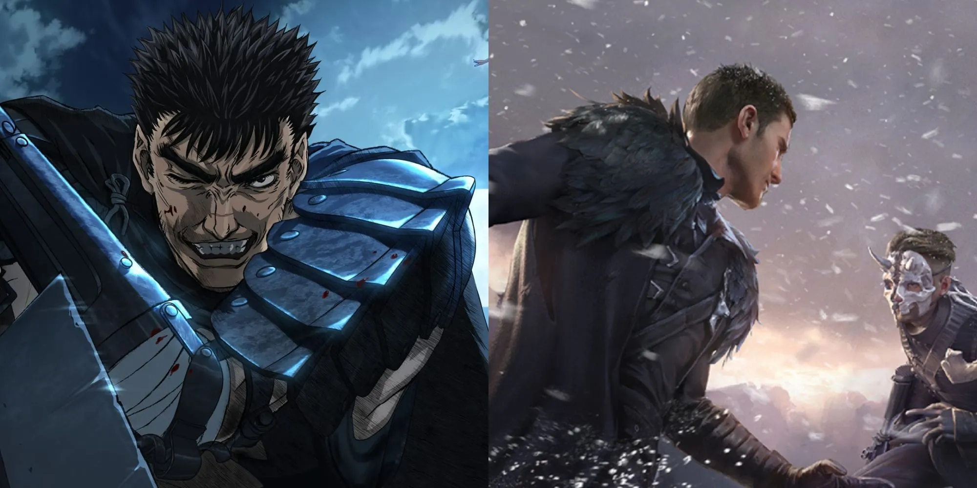 Hình ảnh kết hợp Berserk và PUBG