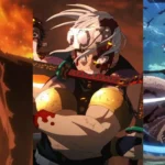 Hình ảnh minh họa các cảnh hành động ấn tượng trong anime