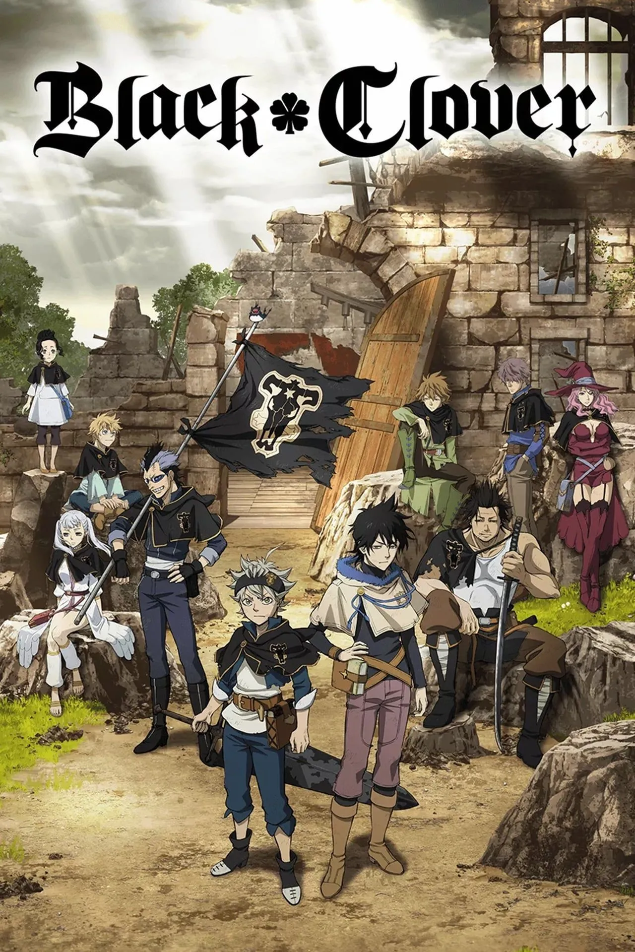 Hình ảnh quảng bá anime Black Clover (2017)
