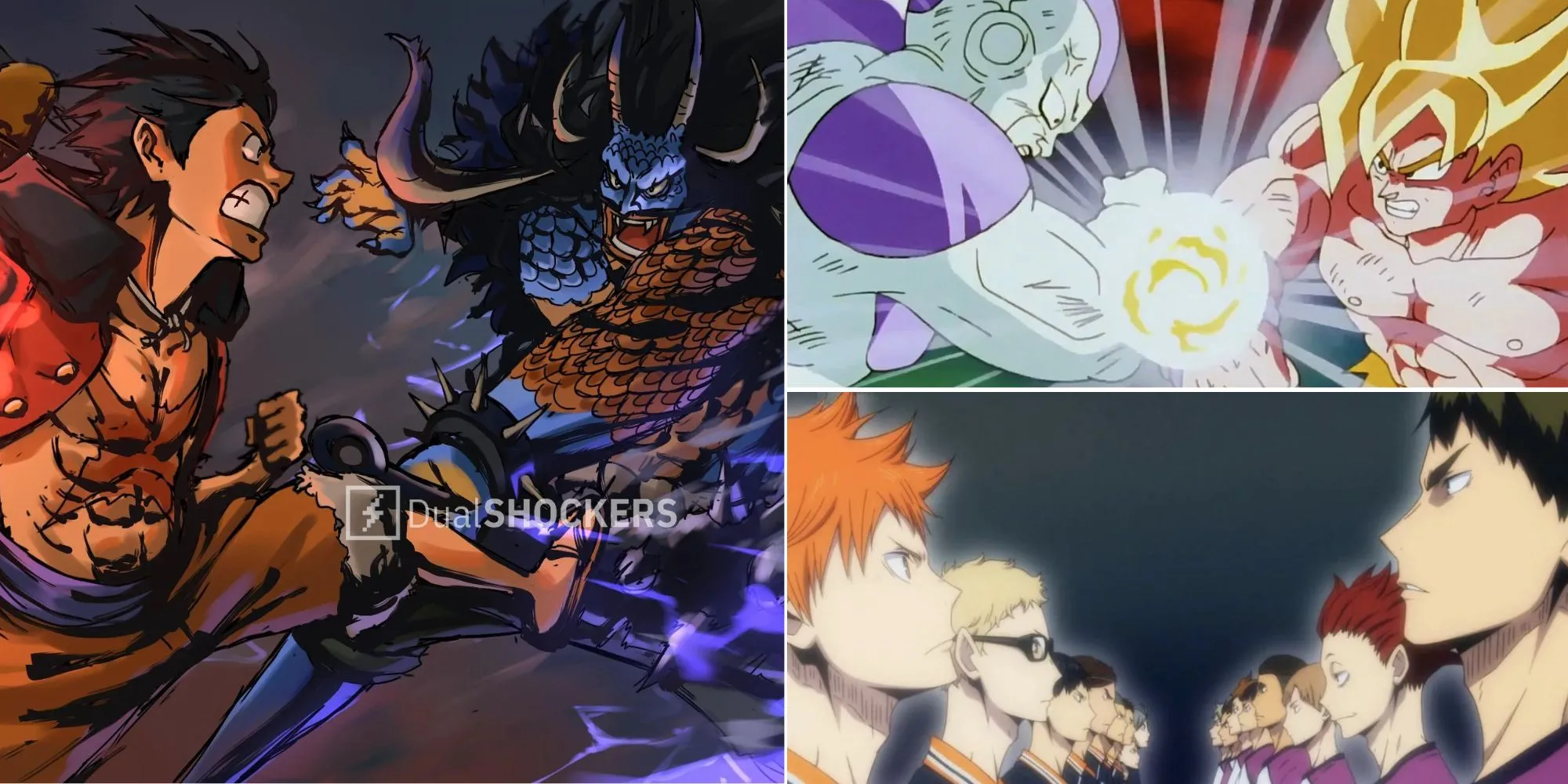 Hình ảnh về các trận chiến nảy lửa trong các bộ anime dài tập
