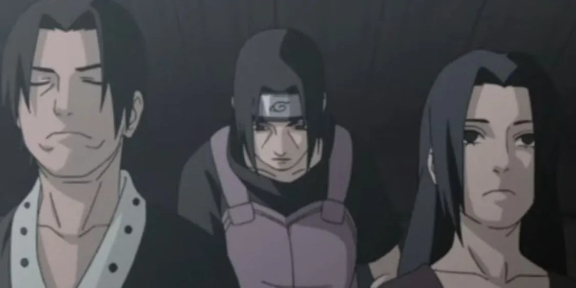 Itachi Uchiha với ánh mắt buồn