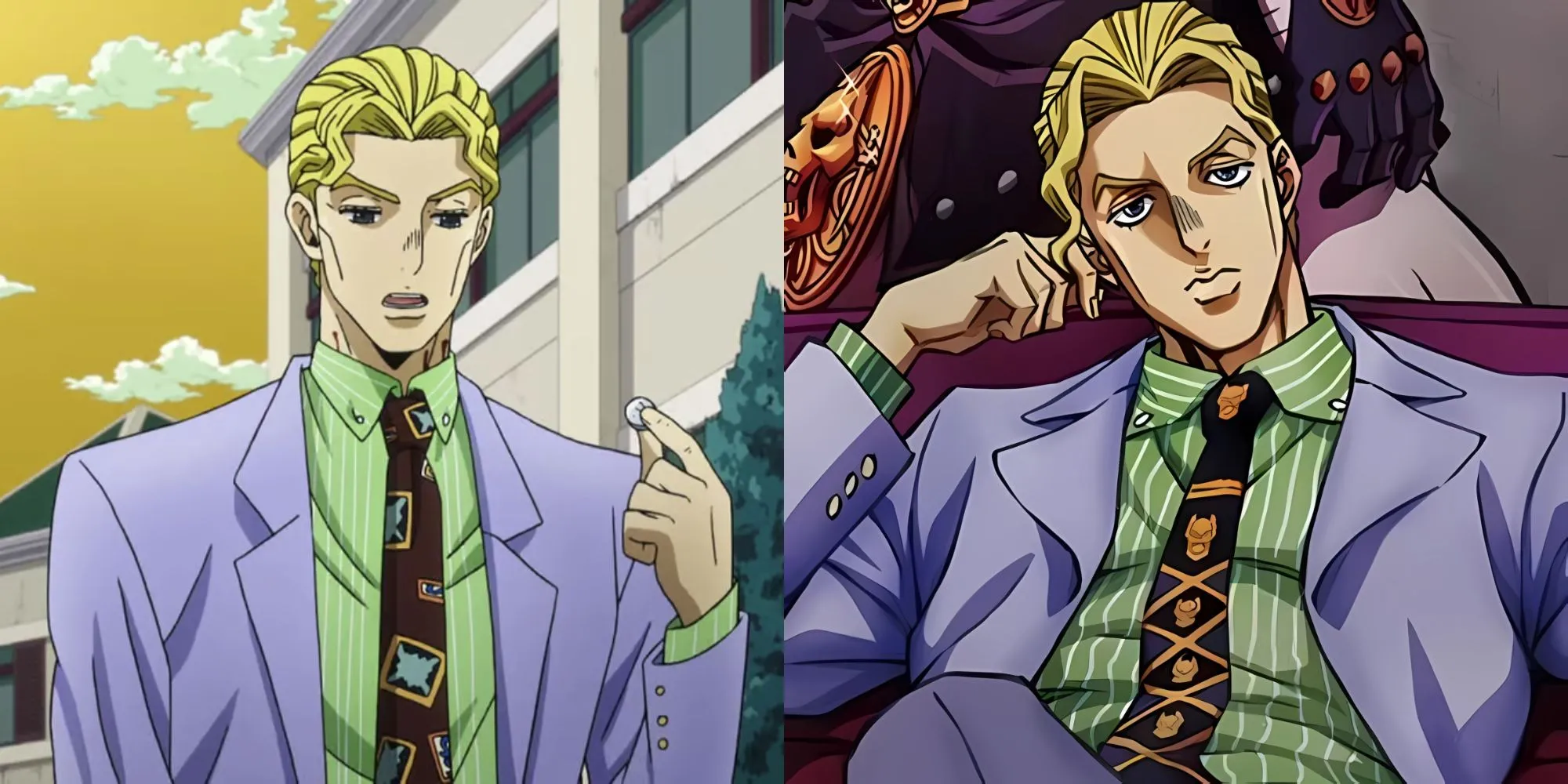 Kira Yoshikage vẻ ngoài bình thường trong JoJo: Diamond Is Unbreakable