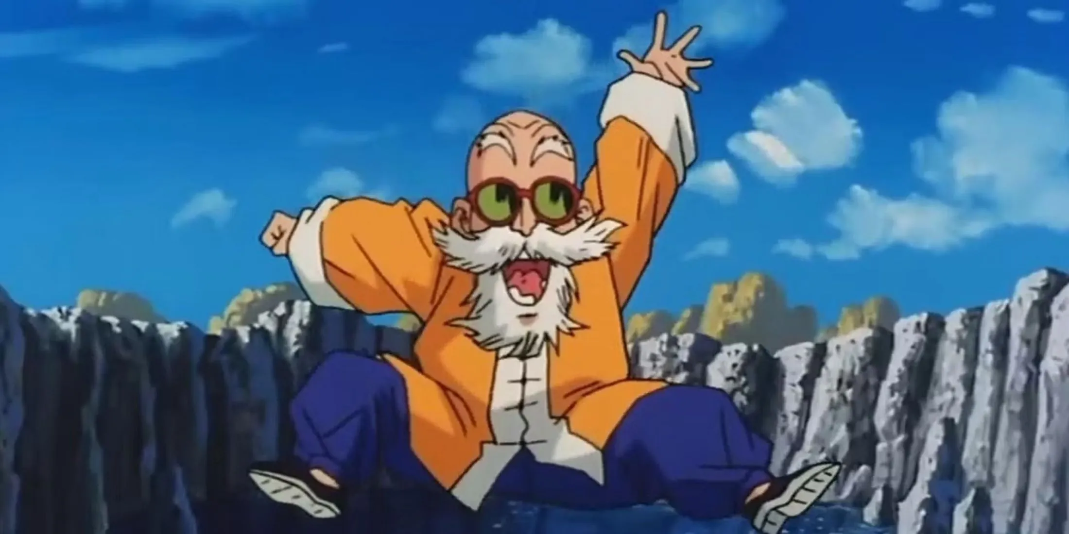 Master Roshi trong Dragon Ball Z, một nhân vật hài hước nhưng gây tranh cãi