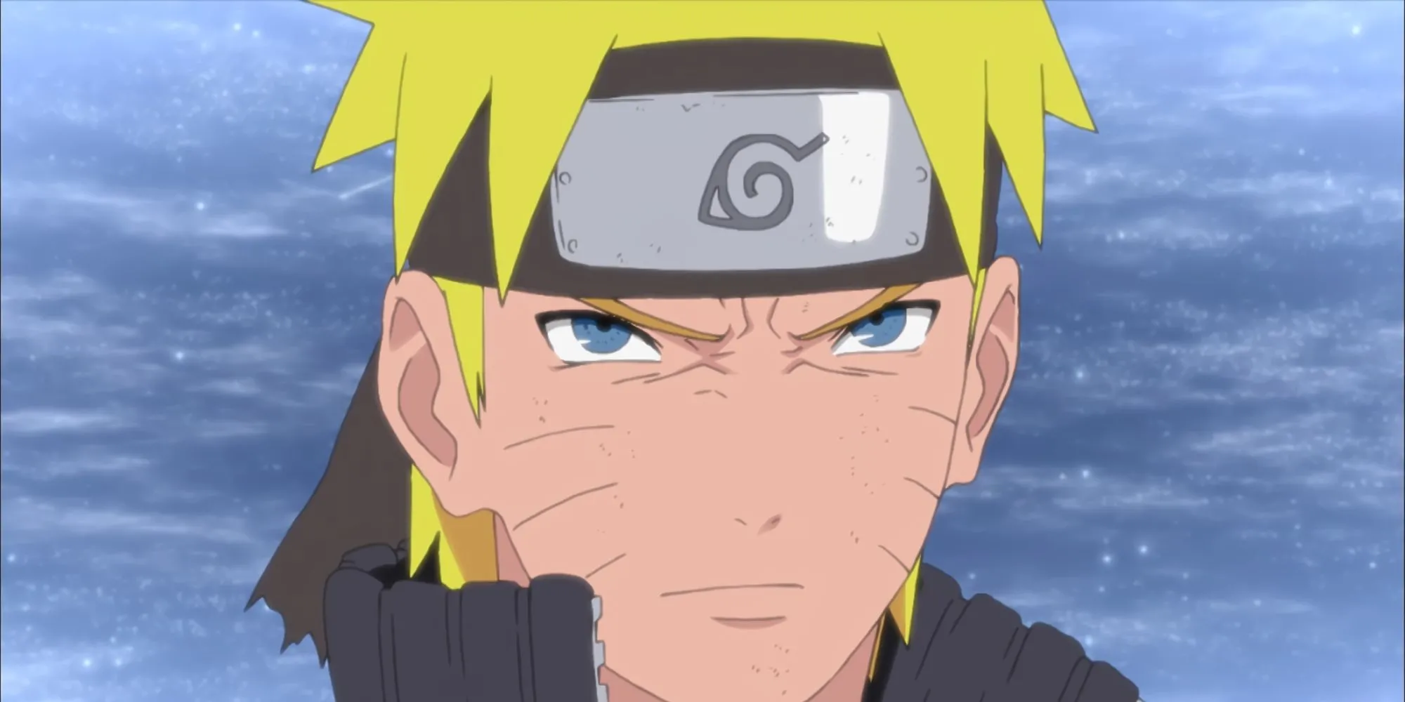 Naruto Uzumaki cau mày