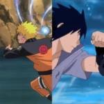 Naruto và Sasuke kiệt sức sau trận chiến cuối cùng tại Thung lũng Tận Cùng
