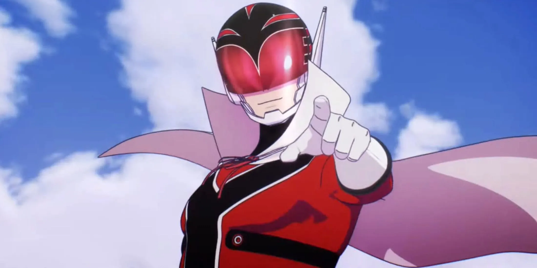 Nhân vật chính trong bộ anime Go! Go! Loser Ranger! mùa 2 đầy kịch tính.