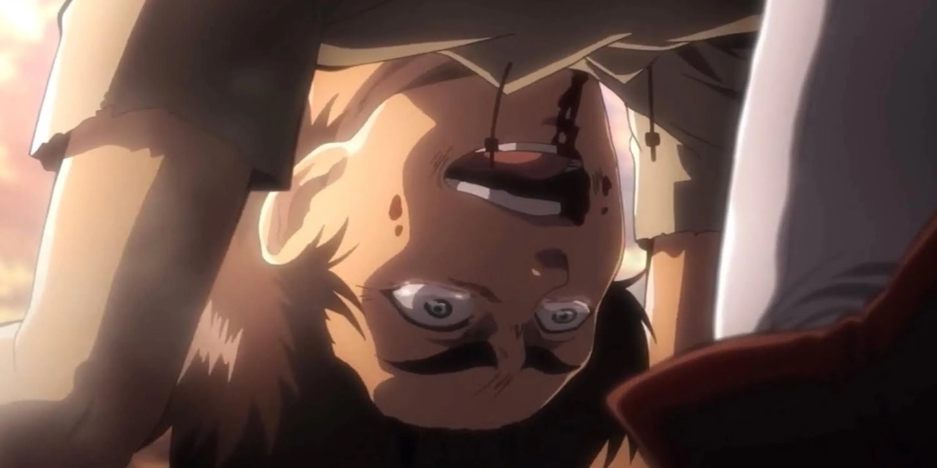 Nhân vật Eren Yeager thể hiện nhiều cảm xúc từ anime Attack on Titan