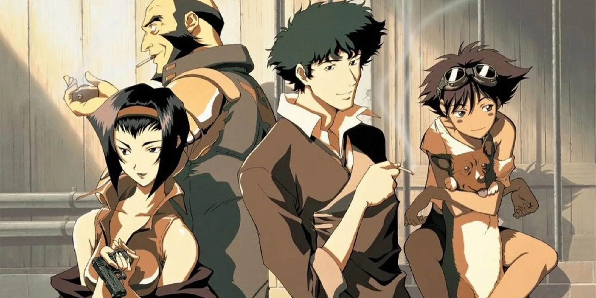 Nhóm nhân vật chính trong anime Cowboy Bebop