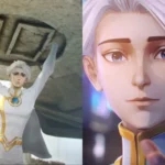 Nice (Lin Ling) trong trang phục anh hùng chính thức của To Be Hero X