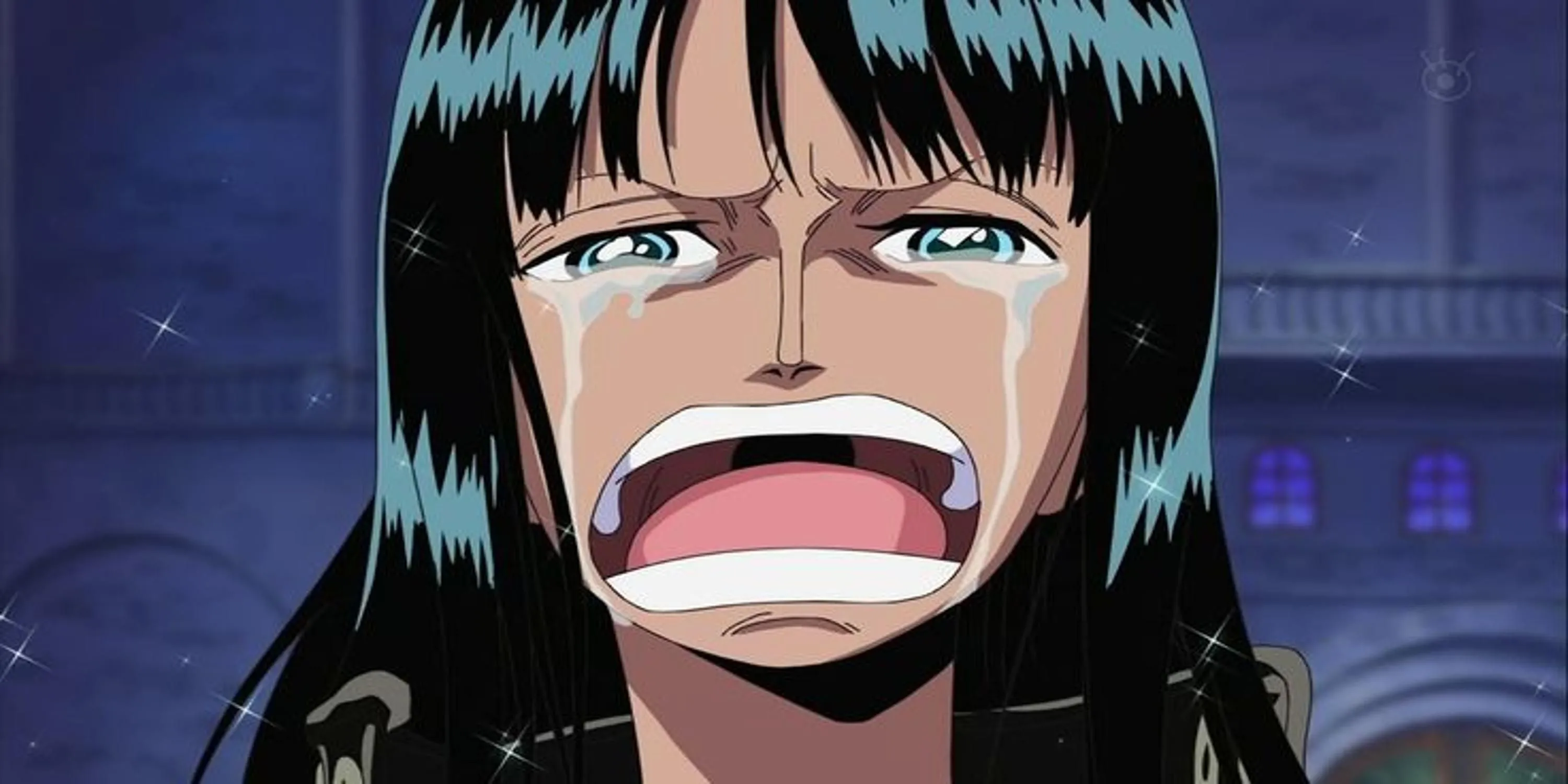 Nico Robin khóc nức nở và hét lên &quot;Tôi muốn sống!&quot; tại Enies Lobby, thể hiện khao khát được sống cùng đồng đội