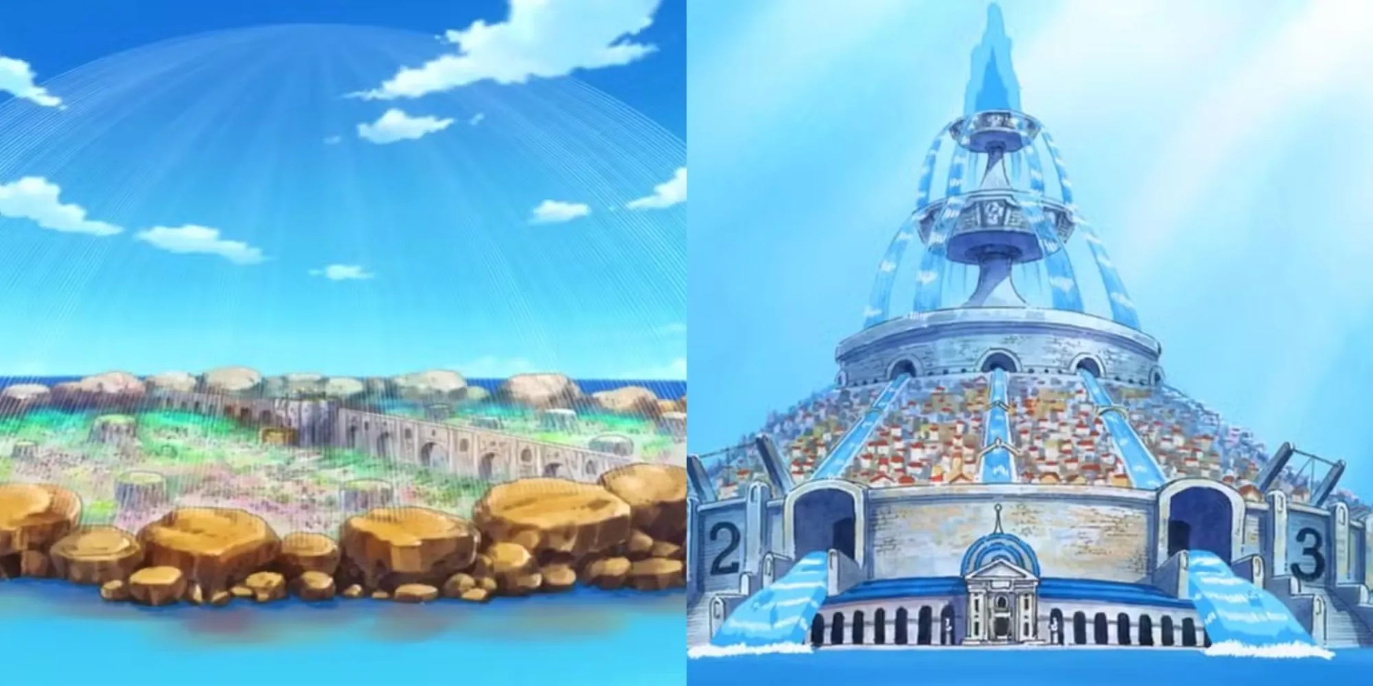 one piece featured image showing several characters including Luffy, Zoro, Nami, Sanji, and Chopper