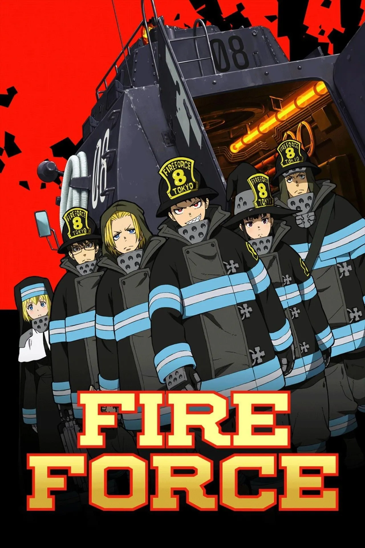 Poster anime Fire Force (2019)