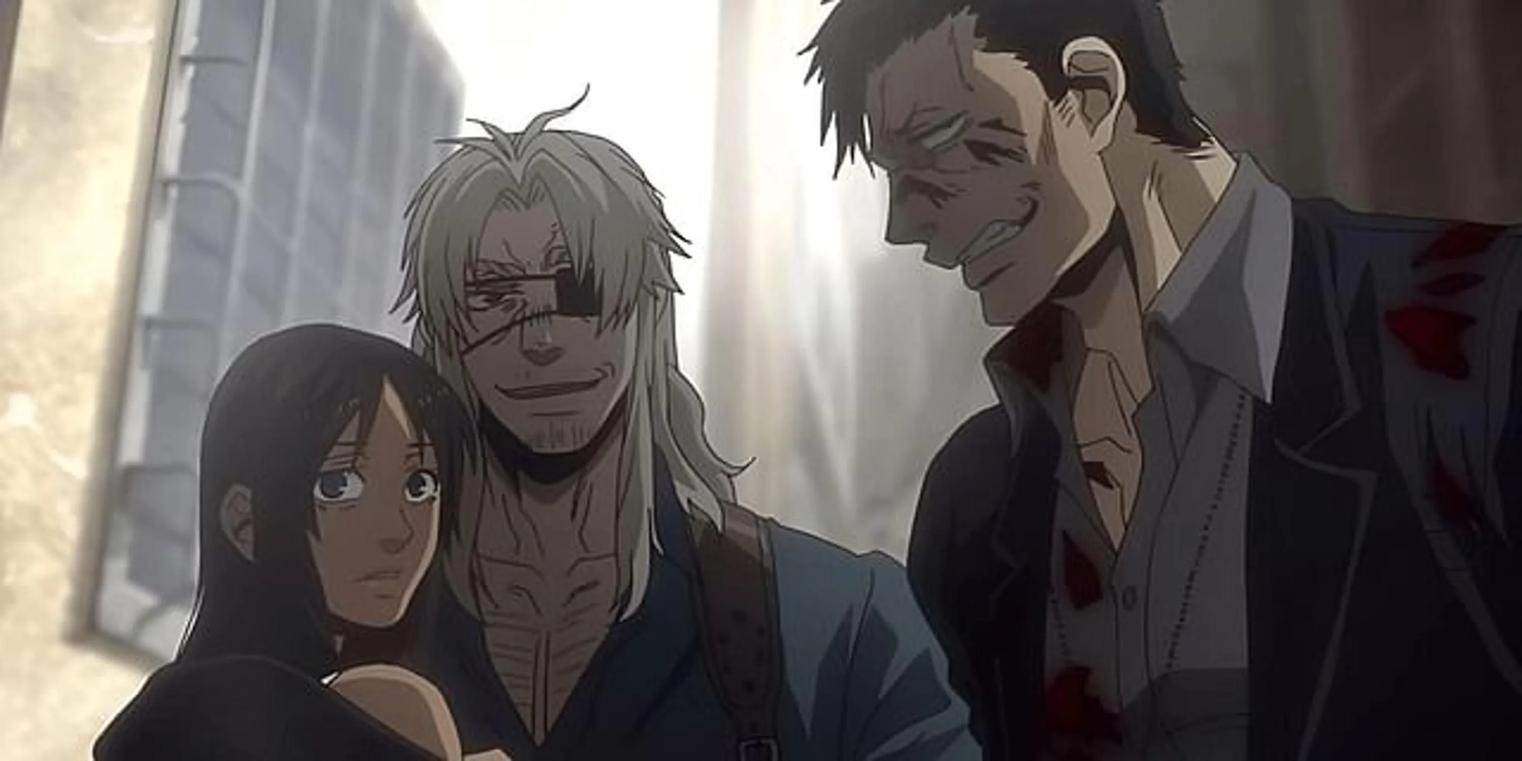 Poster anime Gangsta.