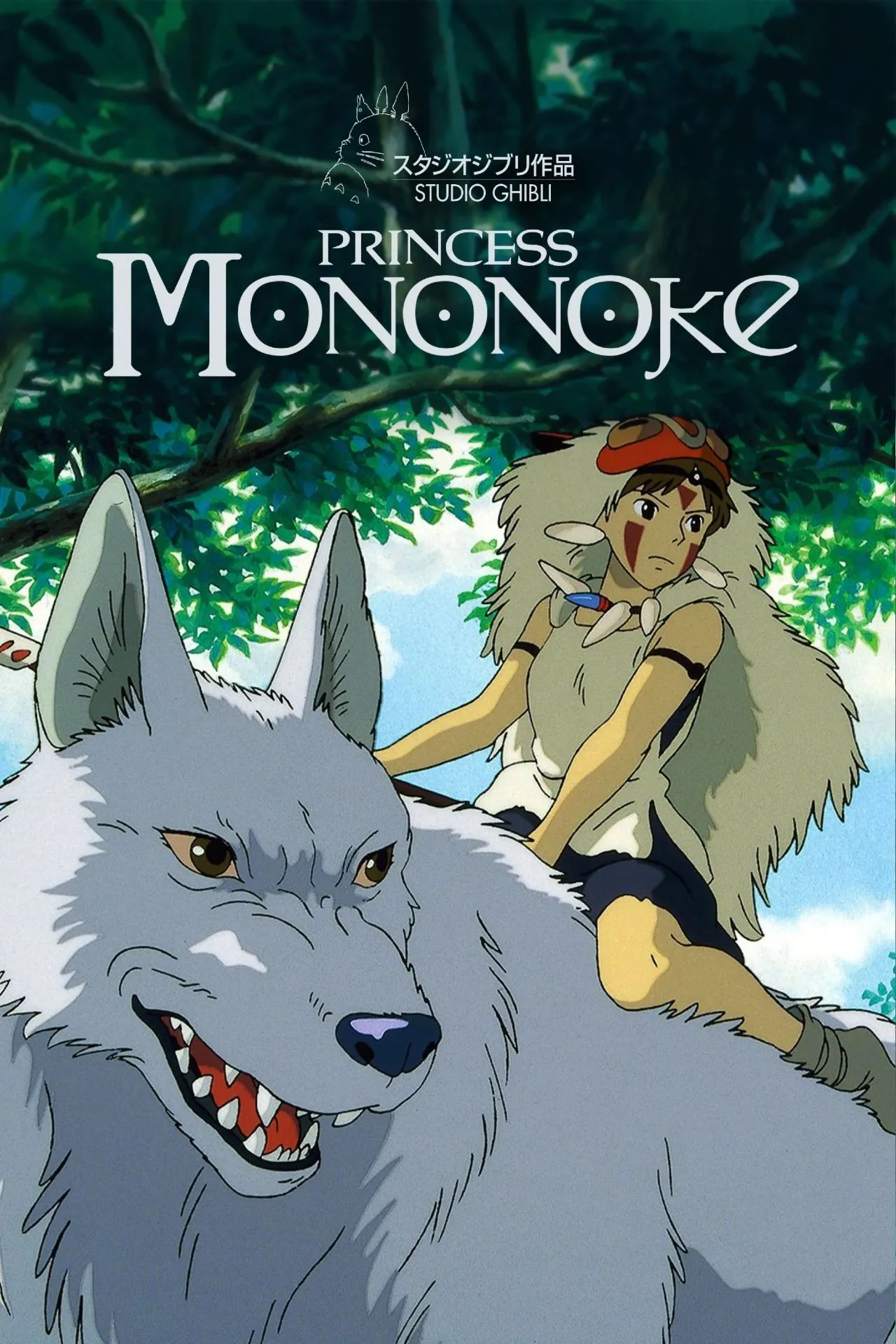 Poster chính thức của bộ phim Công Chúa Mononoke