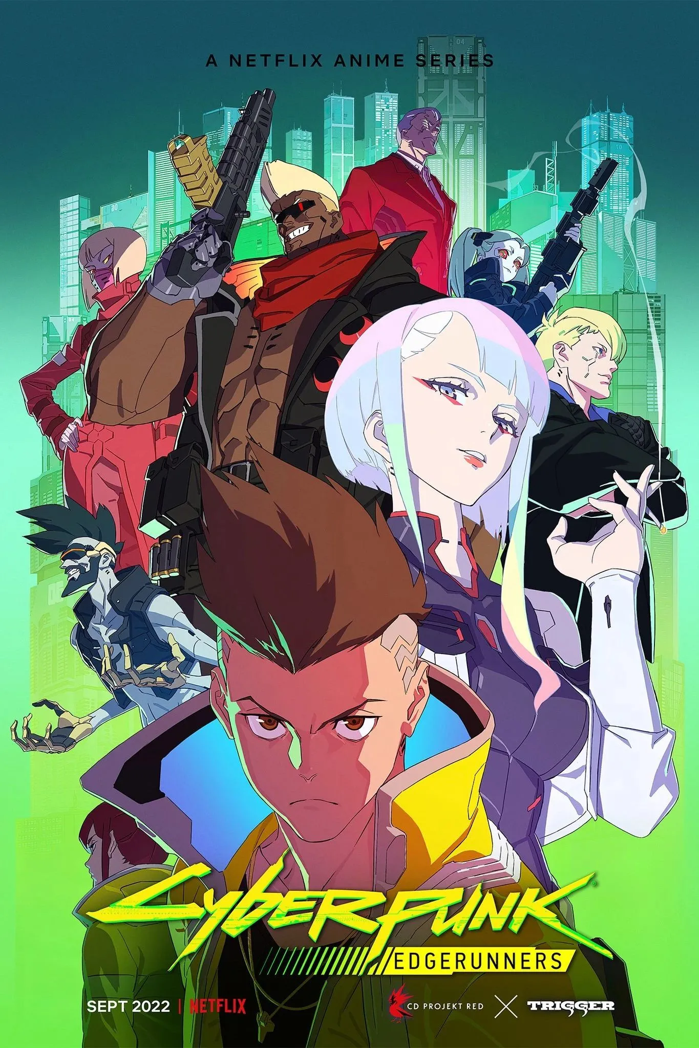 Poster TV series Cyberpunk Edgerunners