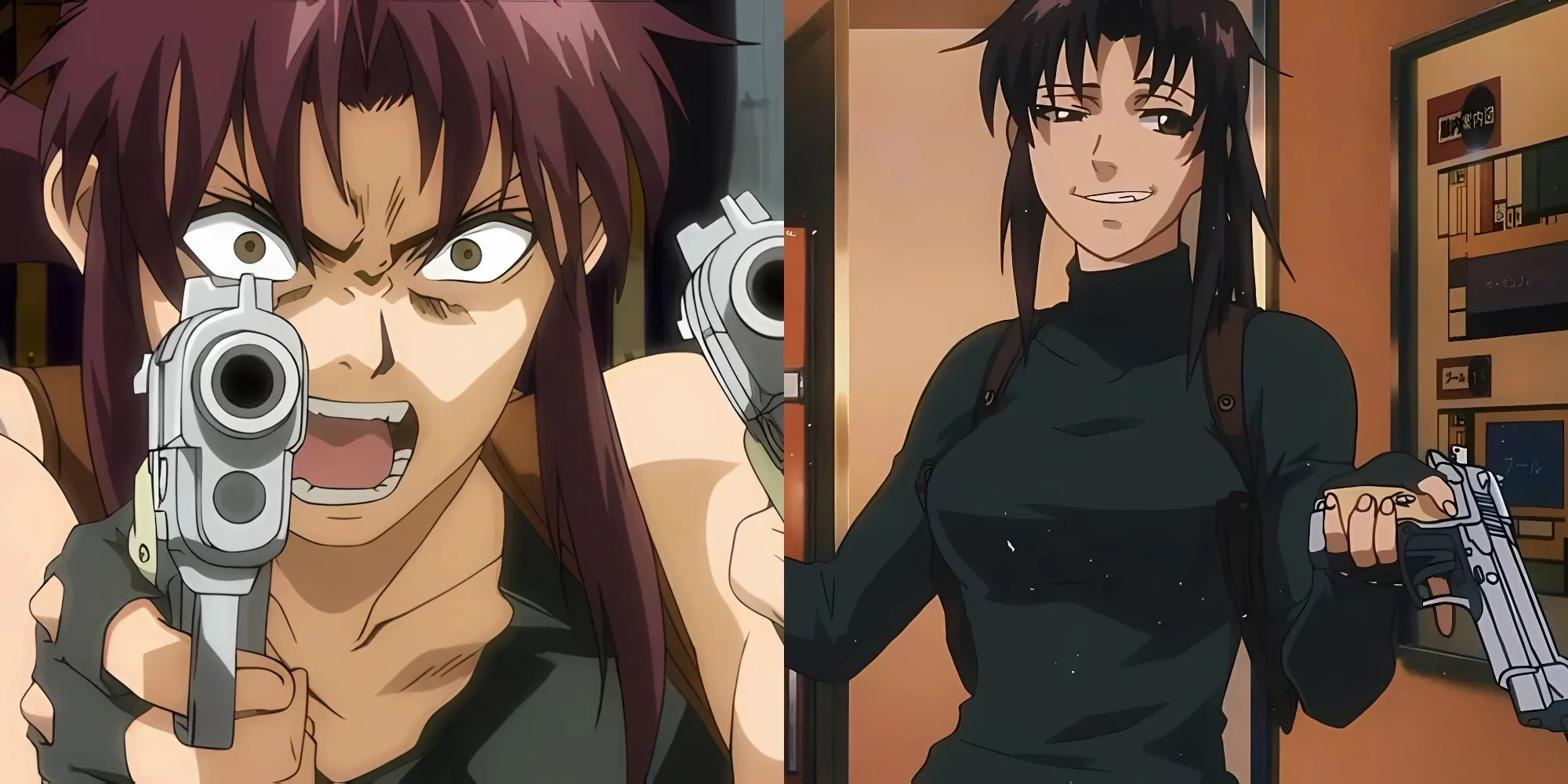 Revy hai tay hai súng trong Black Lagoon