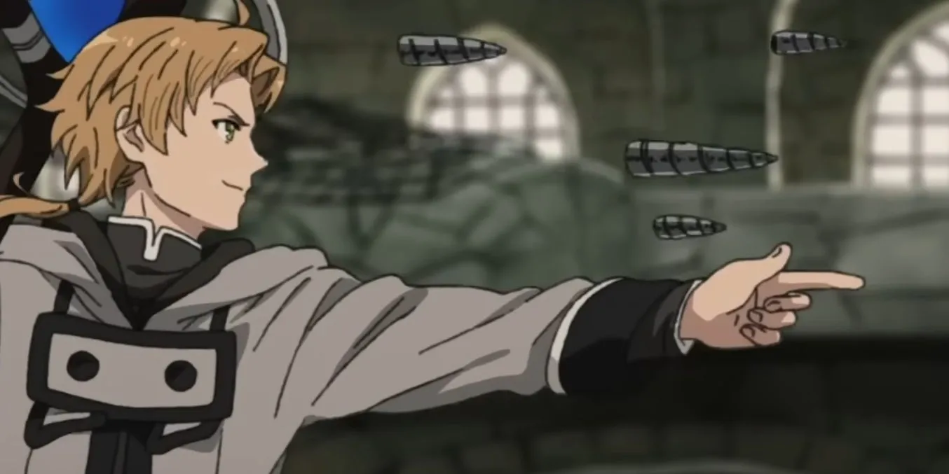 Rudeus Greyrat trong anime Mushoku Tensei