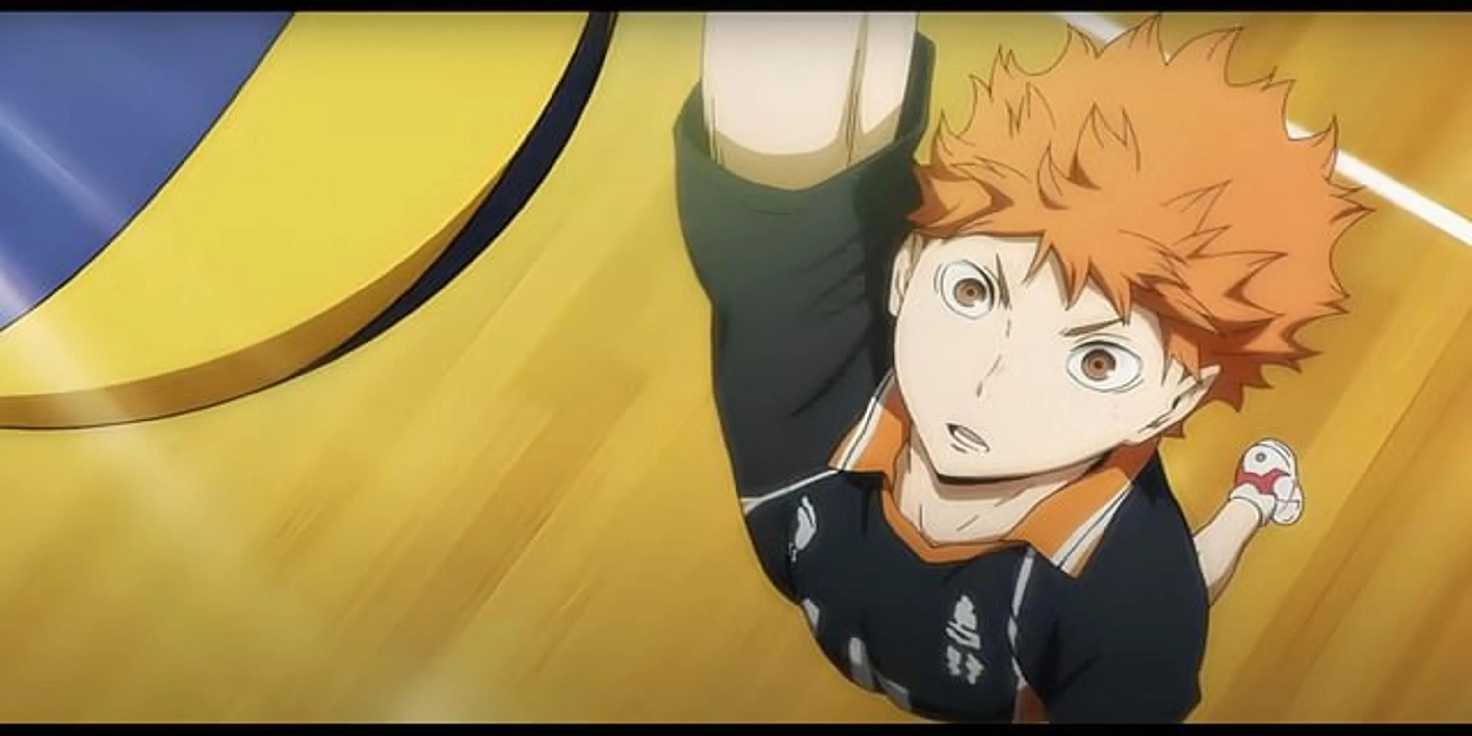 Shoyo Hinata trong Haikyuu thể hiện sức bật