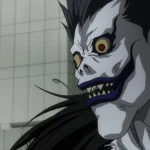 Thần chết Ryuk trong bộ anime Death Note