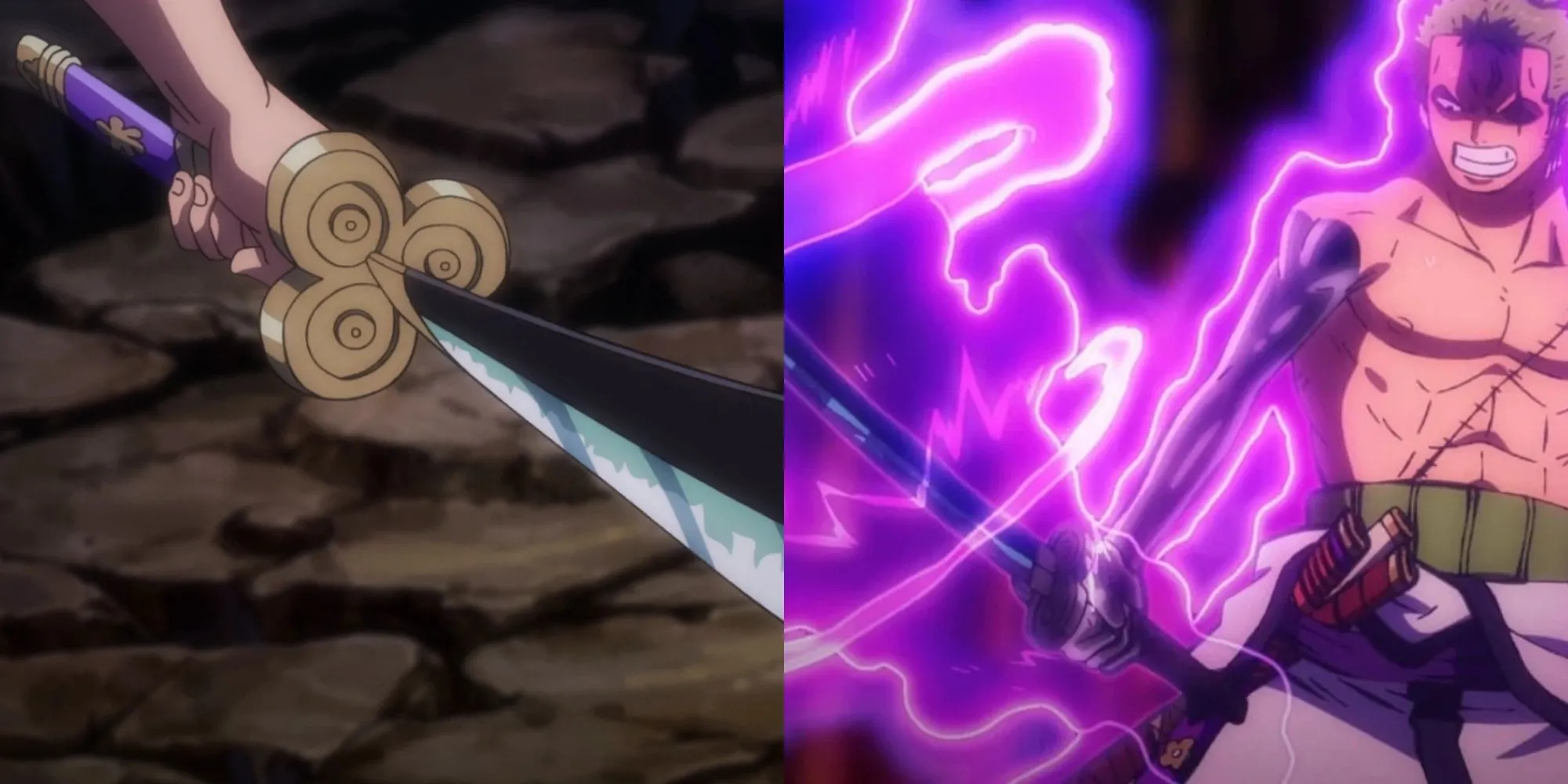 Thanh kiếm Enma trong tay Roronoa Zoro