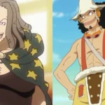 Usopp và cha Yasopp, xạ thủ của băng Tóc Đỏ, trong One Piece