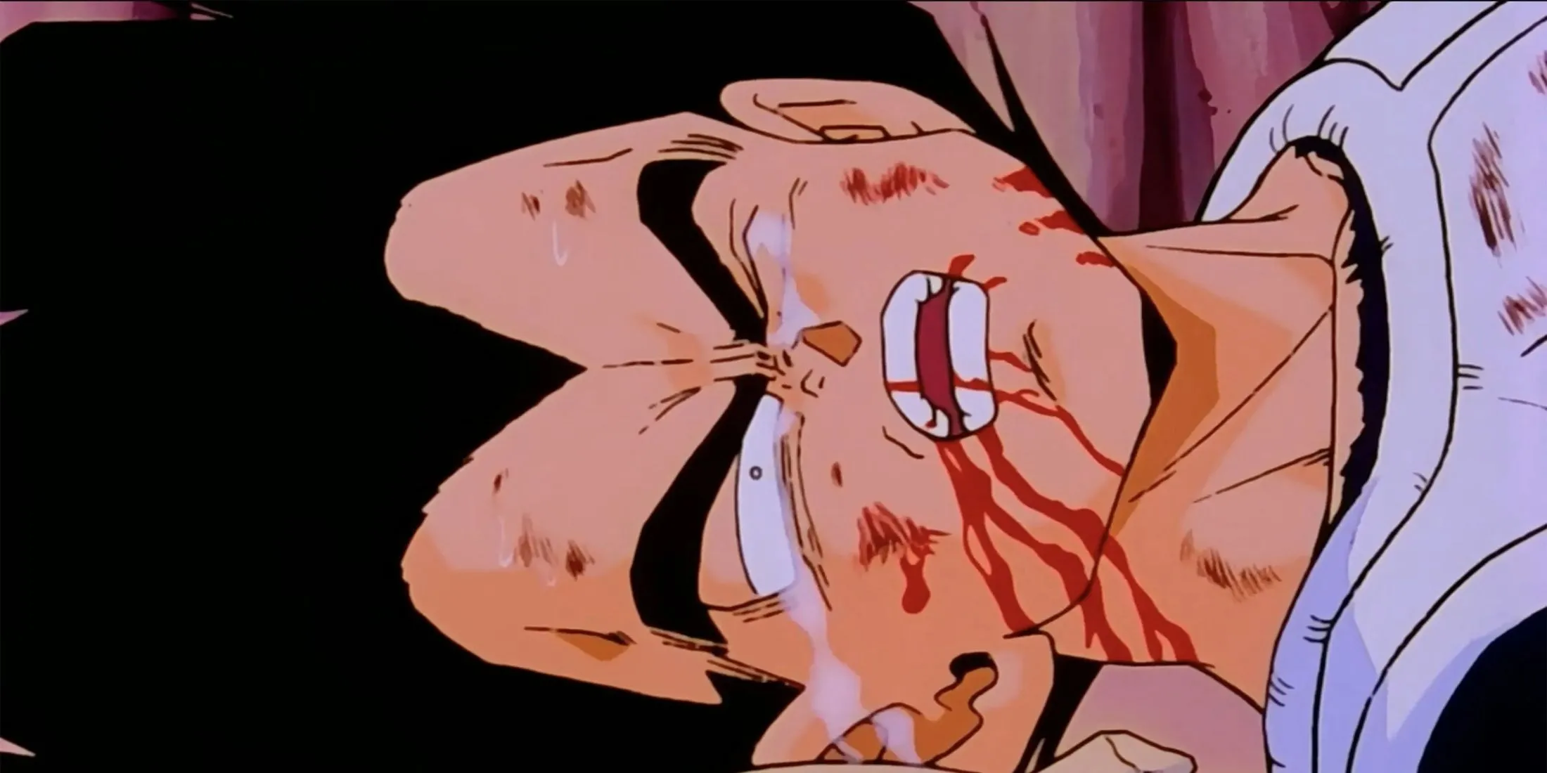 Vegeta rơi nước mắt khi cầu xin Goku đánh bại Frieza