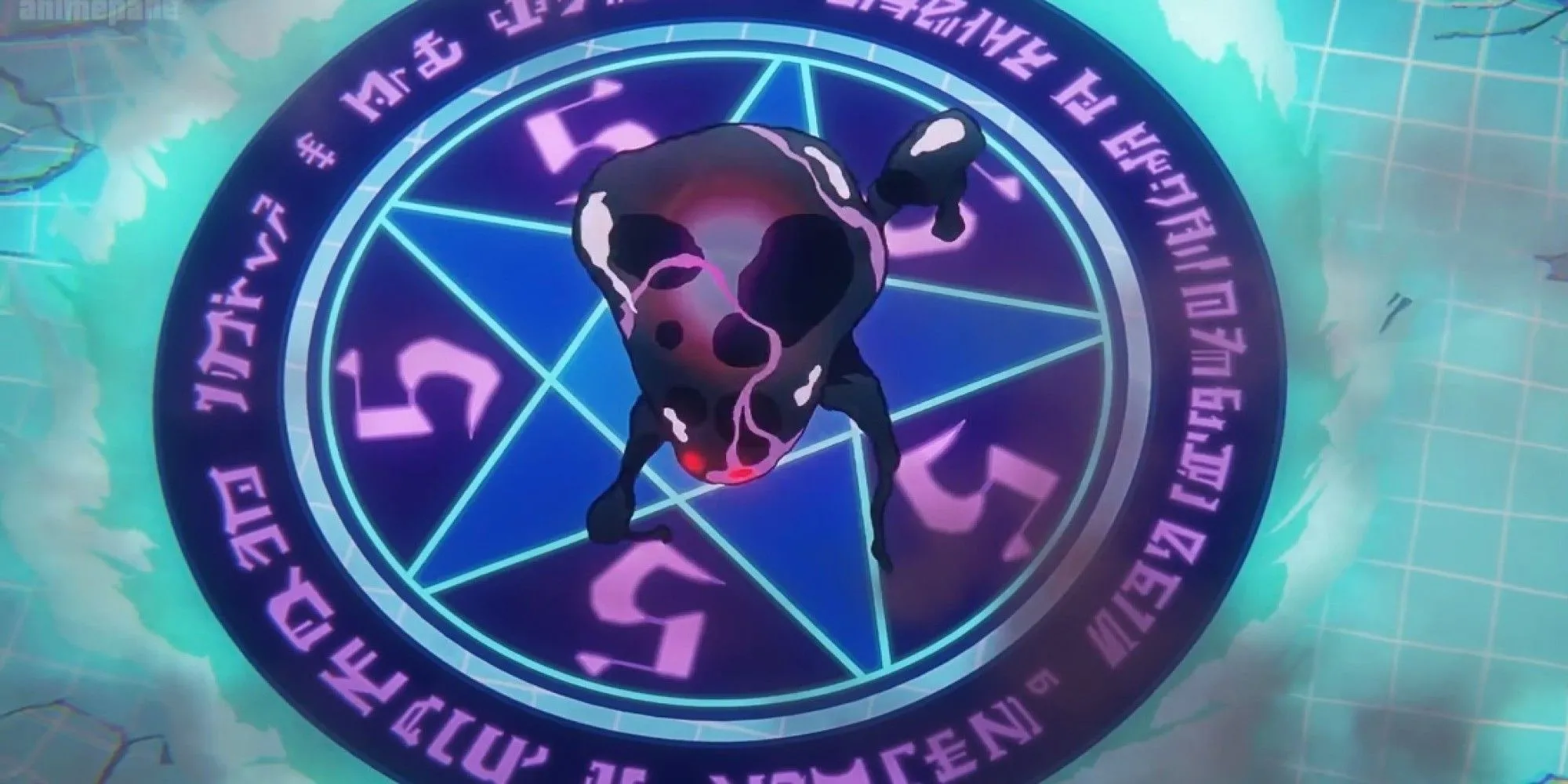 Vòng tròn triệu hồi 'Vực Sâu' được dùng bởi Ngũ Lão Tinh và Hiệp sĩ Thánh trong One Piece