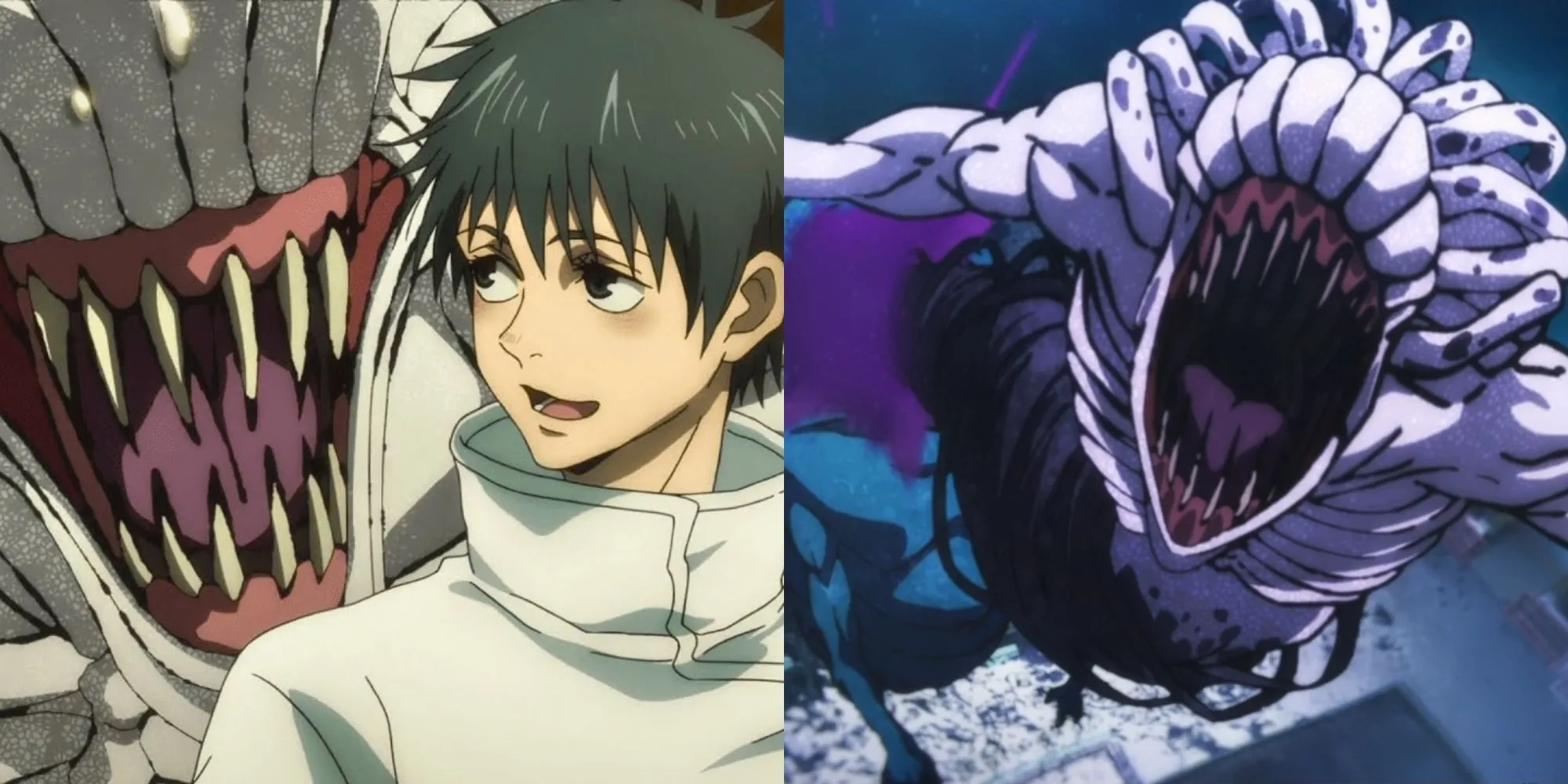 Yuta Okkotsu và chú linh đặc cấp Rika Orimoto trong Jujutsu Kaisen 0