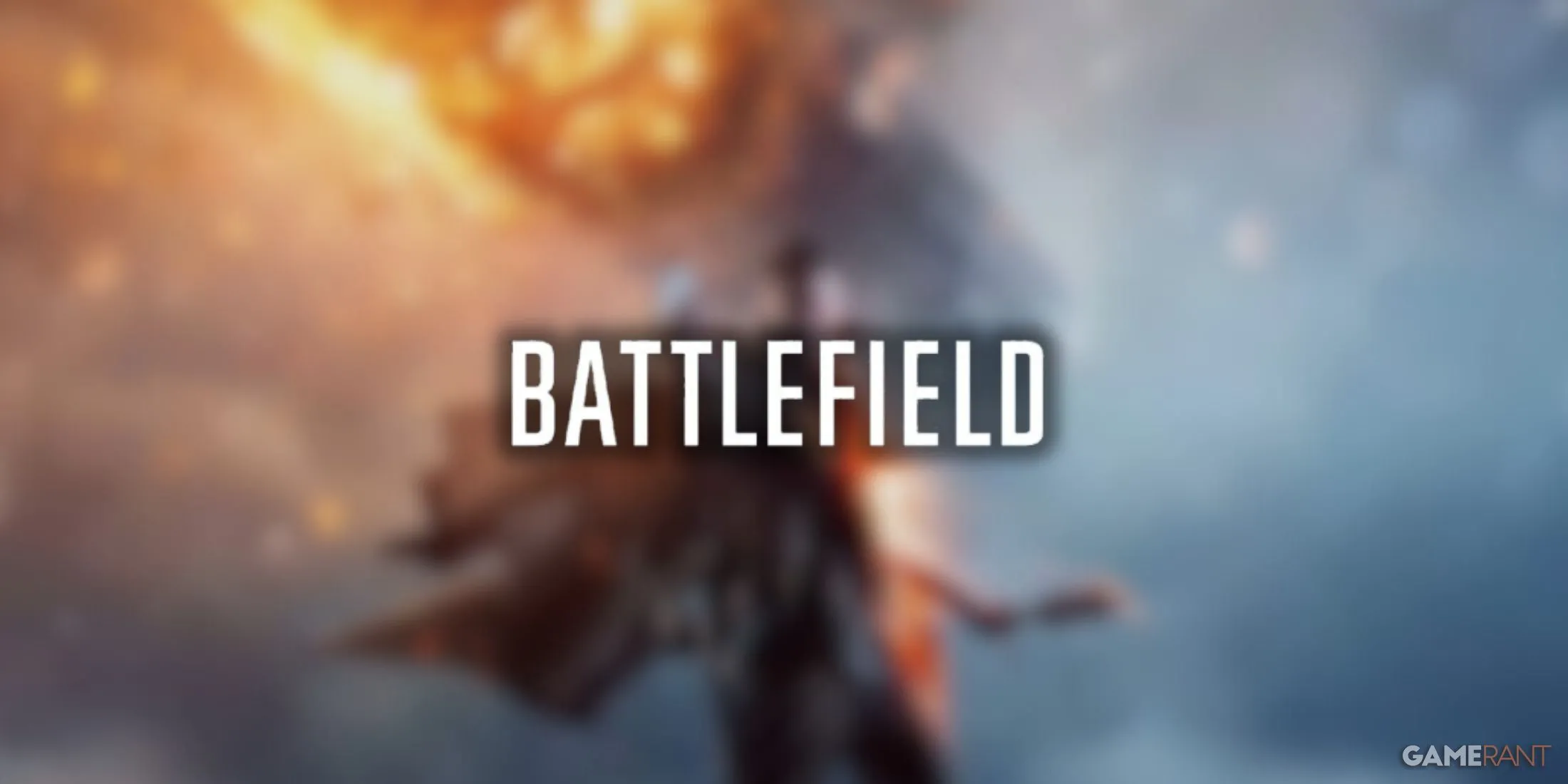 Logo Battlefield 6 trên nền mờ gợi không khí chiến trường kịch tính