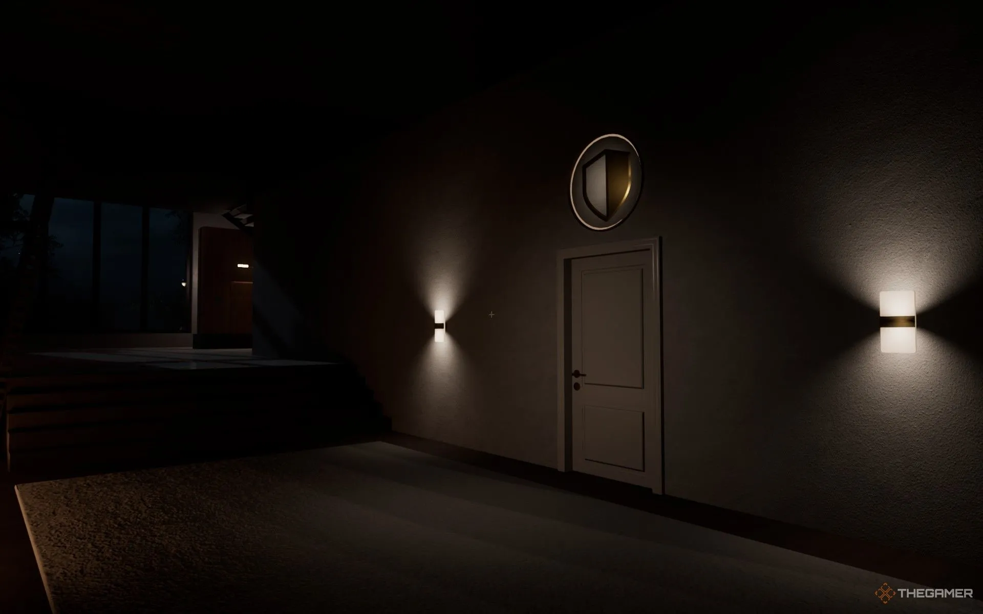 Bản đồ chỉ dẫn vị trí phòng ngủ Shield Bedroom tại Biệt thự Cain trong game kinh dị Dead Take.