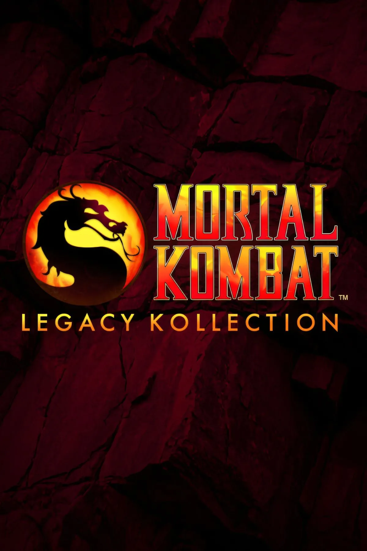 Bìa game Mortal Kombat Legacy Kollection với các nhân vật huyền thoại