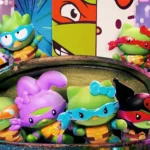 Bộ sưu tập 12 món đồ chơi Happy Meal McDonald's Hello Kitty x Ninja Rùa siêu độc đáo.