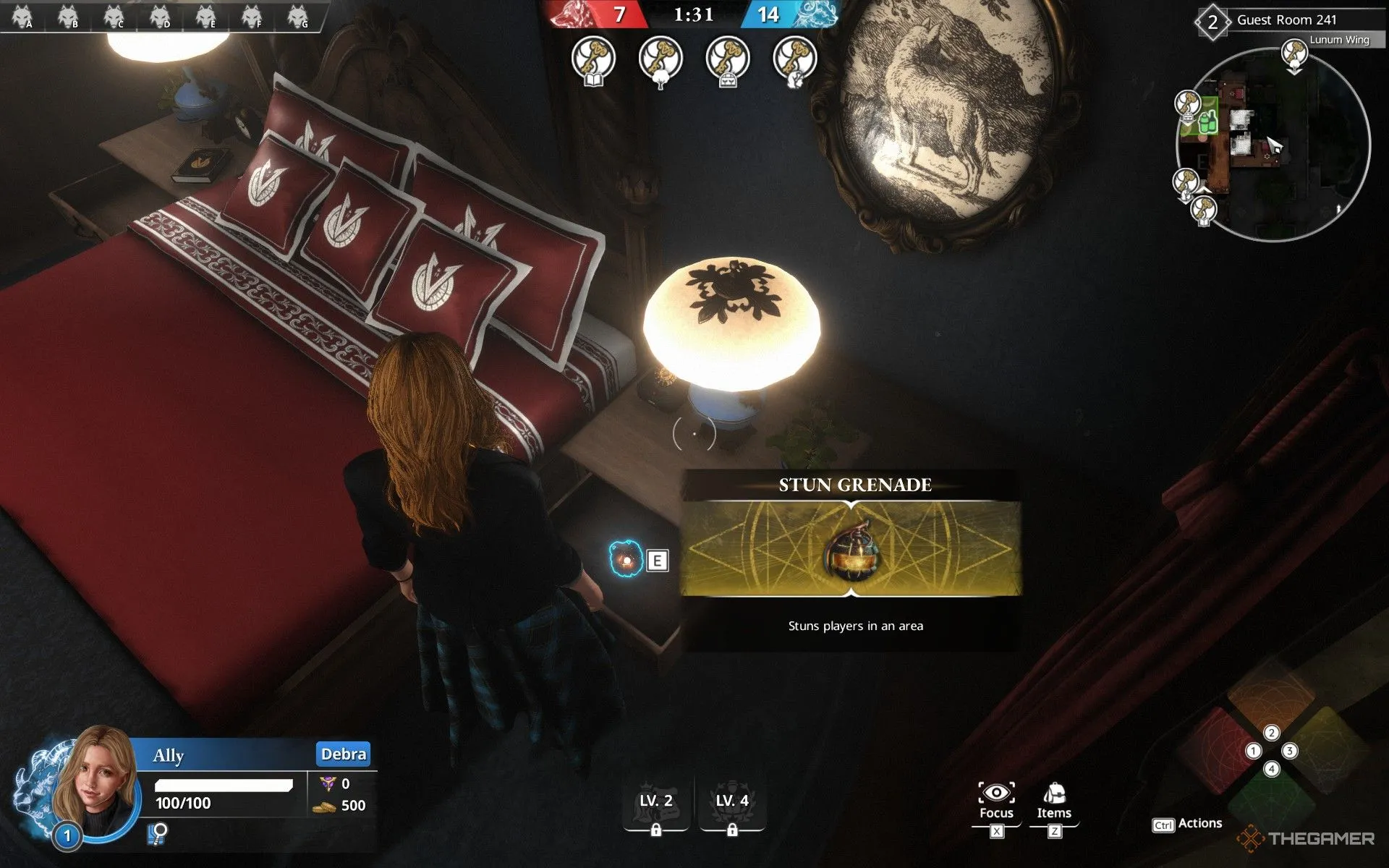Cận cảnh nhân vật đang ngắm bắn trong Killer Inn, minh họa gameplay hành động và yếu tố giật gân