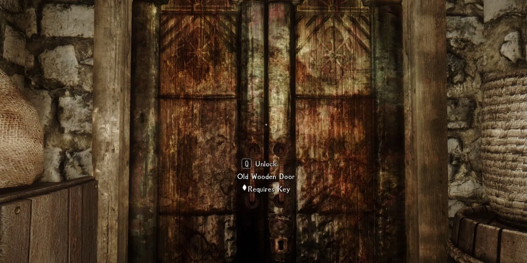 Cánh cửa bí ẩn &quot;Whispering Door&quot; trong Dragonsreach, Whiterun, nơi Mephala cư ngụ.