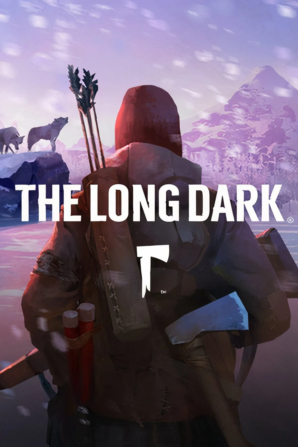 Cảnh tượng lạnh giá trong The Long Dark với nhân vật đang di chuyển trong tuyết, thể hiện yếu tố khắc nghiệt của thời tiết