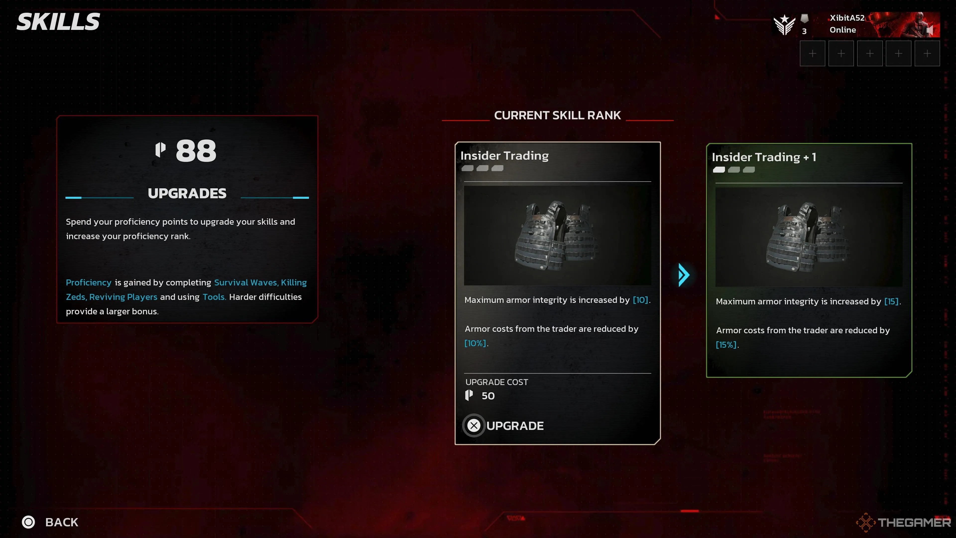 Cây kỹ năng (skill tree) Insider Trading đang được nâng cấp, sẵn sàng bùng nổ trong Killing Floor 3.